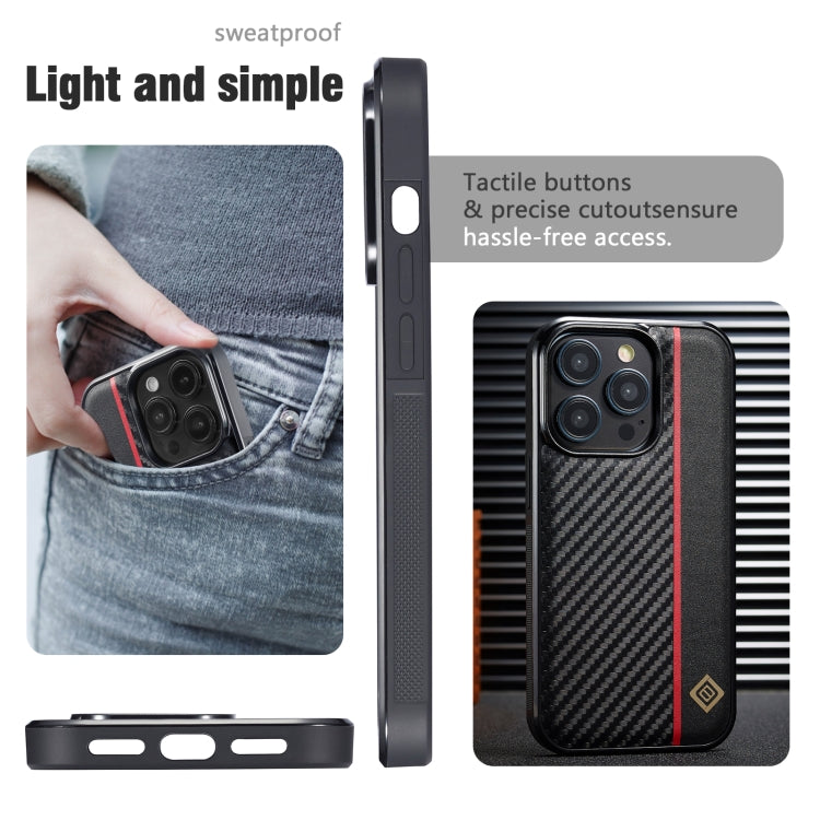 For Samsung Galaxy S22 LC.IMEEKE 3 in 1 Carbon Fiber Texture Shockproof Phone Case(Black) - Galaxy S22 5G Cases by LC.IMEEKE | Online Shopping UK | buy2fix