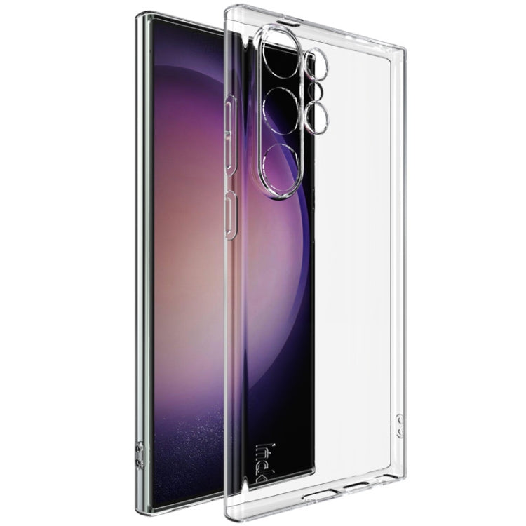 For Samsung Galaxy S24 Ultra 5G imak UX-5 Series Transparent Shockproof TPU Protective Case(Transparent) - Galaxy S24 Ultra 5G Cases by imak | Online Shopping UK | buy2fix