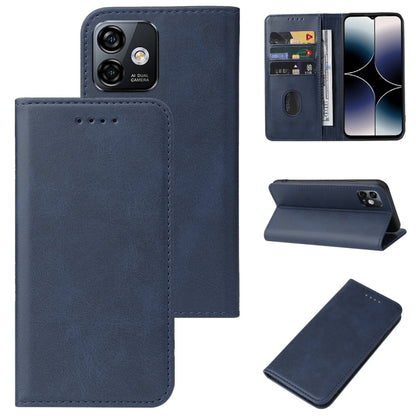 For Ulefone Note 16 Pro Magnetic Closure Leather Phone Case(Blue) - Ulefone Cases by buy2fix | Online Shopping UK | buy2fix