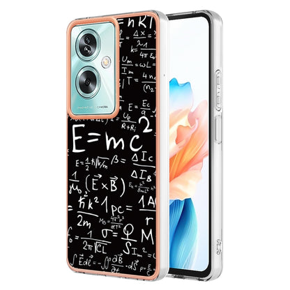 For OPPO A79 5G Global Electroplating Marble Dual-side IMD Phone Case(Equation) - OPPO Cases by buy2fix | Online Shopping UK | buy2fix