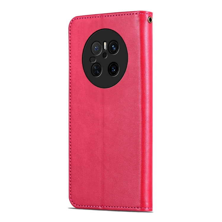 For Huawei Mate 70 AZNS Sheepskin Texture Flip Leather Phone Case(Red) - Huawei Cases by AZNS | Online Shopping UK | buy2fix