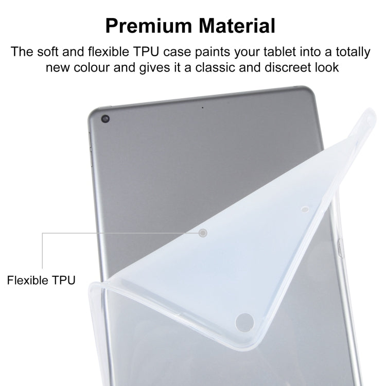For Samsung Galaxy Tab S6 Lite 2024 TPU Tablet Case(Frosted Clear) - Tab S6 Lite P610 / P615 by buy2fix | Online Shopping UK | buy2fix