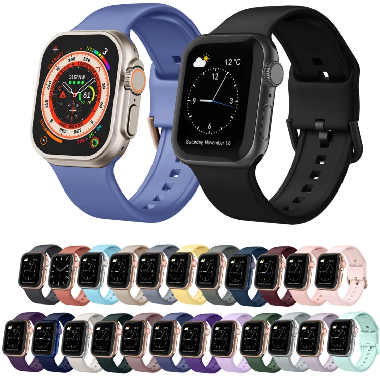 For Apple Watch Ultra 2 49mm Pin Buckle Silicone Watch Band(Clover) - Watch Bands by buy2fix | Online Shopping UK | buy2fix