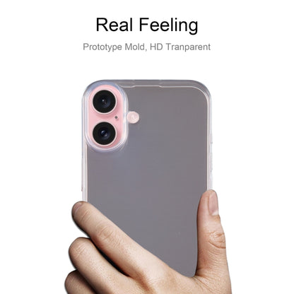 For iPhone 16 Ultra-thin Transparent TPU Phone Case - iPhone 16 Cases by buy2fix | Online Shopping UK | buy2fix