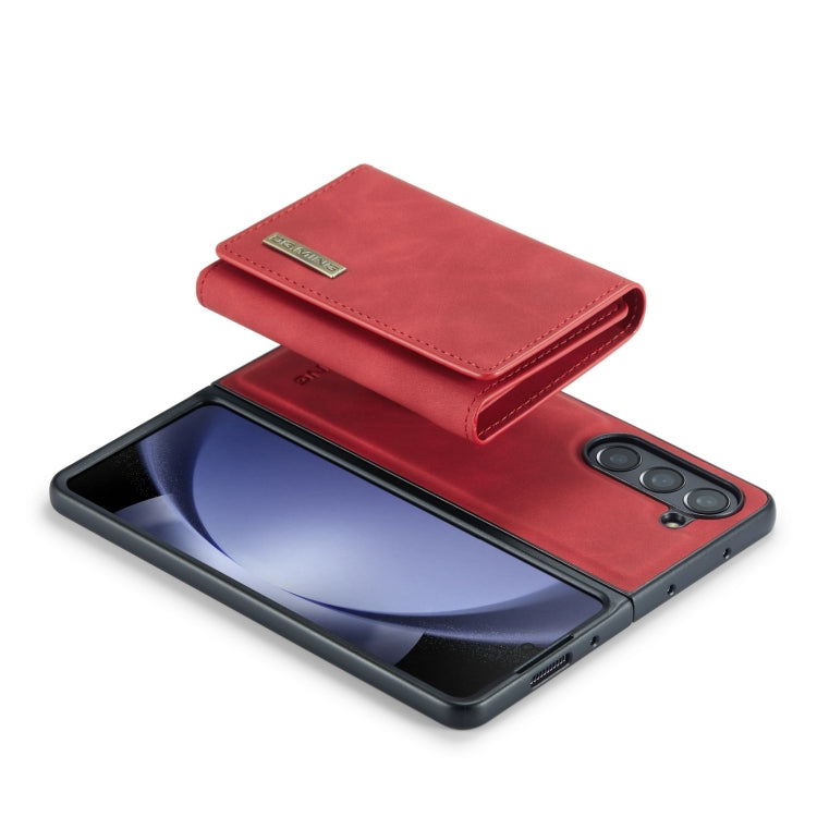 For Samsung Galaxy Z Fold5 DG.MING M1 Series 3-Fold Multi Card Wallet + Magnetic Phone Case(Red) - Galaxy Z Fold5 Cases by DG.MING | Online Shopping UK | buy2fix