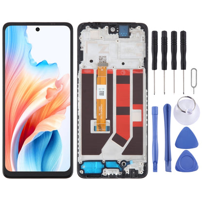 For OPPO A79 5G OEM LCD Screen Digitizer Full Assembly with Frame - LCD Screen by buy2fix | Online Shopping UK | buy2fix
