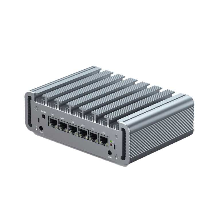 HYSTOU PO9B-J4125-6L Embedded Intel Celeron J4125 Processor Six Network Ports Mini Host, Specification:8GB+256GB - Windows Mini PCs by HYSTOU | Online Shopping UK | buy2fix