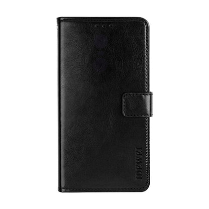 For Blackview A80 idewei Crazy Horse Texture Horizontal Flip Leather Case with Holder & Card Slots & Wallet(Black) - More Brand by idewei | Online Shopping UK | buy2fix