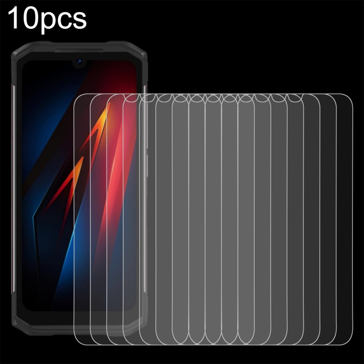 For DOOGEE S Punk 10pcs 0.26mm 9H 2.5D Tempered Glass Film - For Doogee by buy2fix | Online Shopping UK | buy2fix