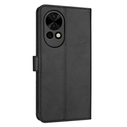 For Huawei nova 12 Pro AZNS Skin Feel Calf Texture Flip Leather Phone Case(Black) - Huawei Cases by AZNS | Online Shopping UK | buy2fix