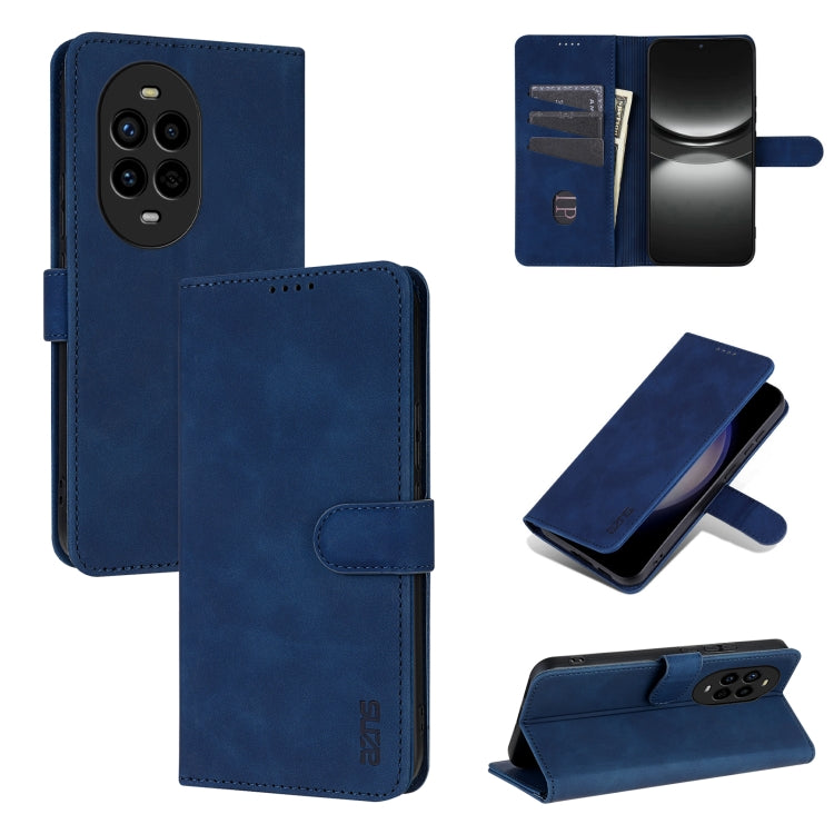 For Huawei nova 13 Pro AZNS Skin Feel Calf Texture Flip Leather Phone Case(Blue) - Huawei Cases by AZNS | Online Shopping UK | buy2fix