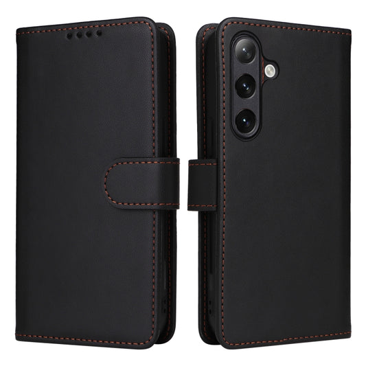 For Samsung Galaxy S24 5G BETOPNICE BN-005 2 in 1 Detachable Imitate Genuine Leather Phone Case(Black) - Galaxy S24 5G Cases by BETOPNICE | Online Shopping UK | buy2fix