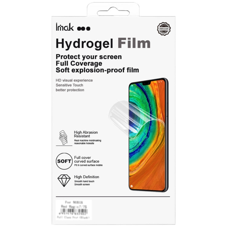 For Huawei Pura 70 2pcs imak Curved Full Screen Hydrogel Film Protector - Huawei Tempered Glass by imak | Online Shopping UK | buy2fix