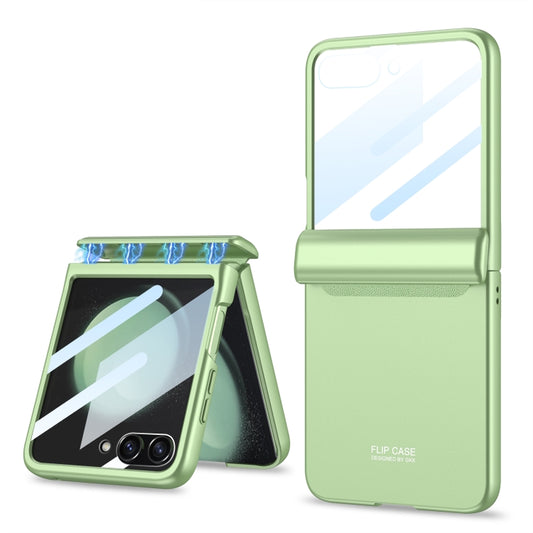 For Samsung Galaxy Z Flip5 GKK Integrated Full Coverage Folding Phone Case(Matcha Green) - Galaxy Z Flip5 Cases by GKK | Online Shopping UK | buy2fix