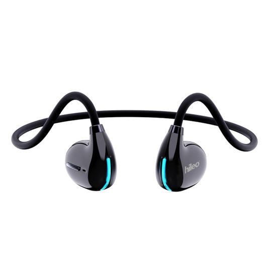 Hileo Hi73 Wireless Bluetooth Hanging Neck IPX4 Sports Earphone(Black) - Sport Earphone by Hileo | Online Shopping UK | buy2fix