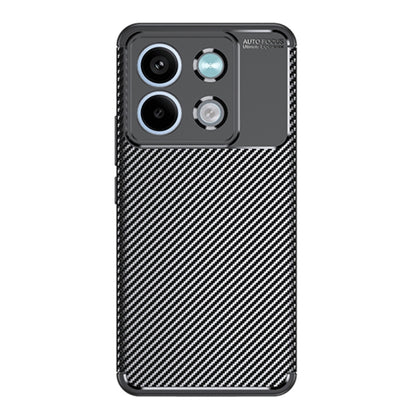 For Xiaomi Redmi Note 13 Carbon Fiber Texture Shockproof TPU Phone Case(Black) - Note 13 Cases by buy2fix | Online Shopping UK | buy2fix