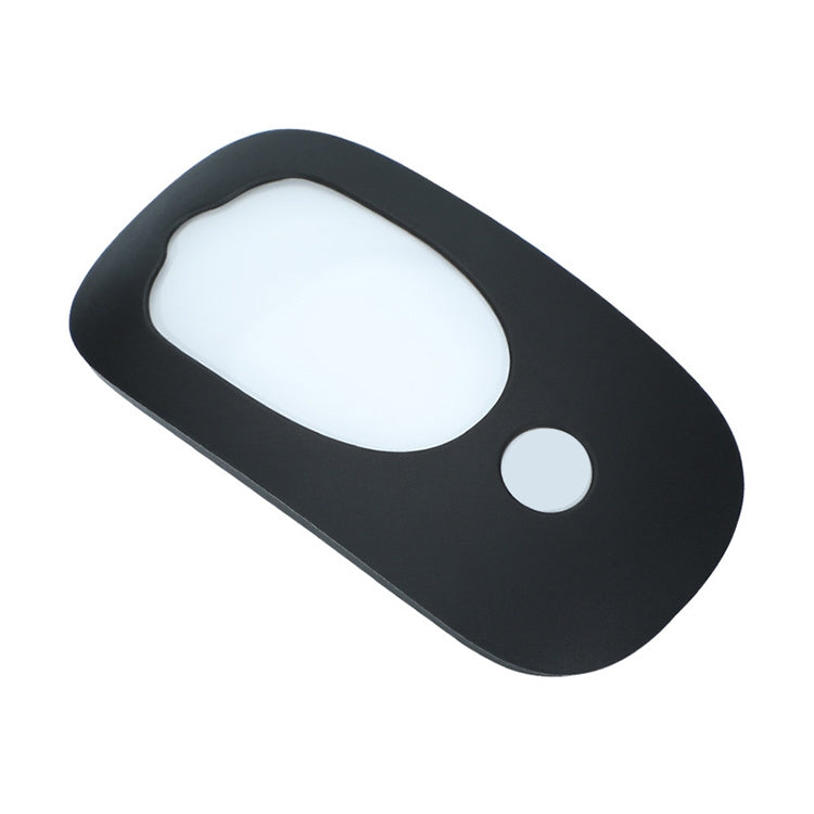 For Apple Magic Mouse 1 / 2 Mouse Silicone Protective Case(Black) - Protective Bags by buy2fix | Online Shopping UK | buy2fix