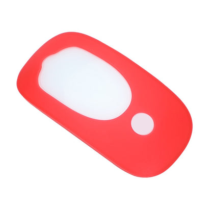 For Apple Magic Mouse 1 / 2 Mouse Silicone Protective Case(Red) - Protective Bags by buy2fix | Online Shopping UK | buy2fix