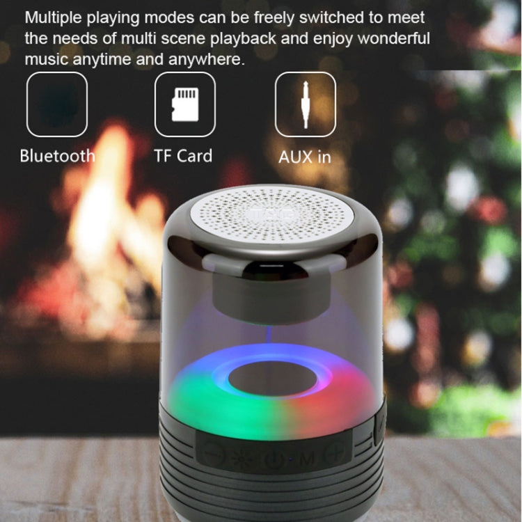T&G TG369 Portable mini LED Wireless Bluetooth Speaker(Green) - Mini Speaker by T&G | Online Shopping UK | buy2fix