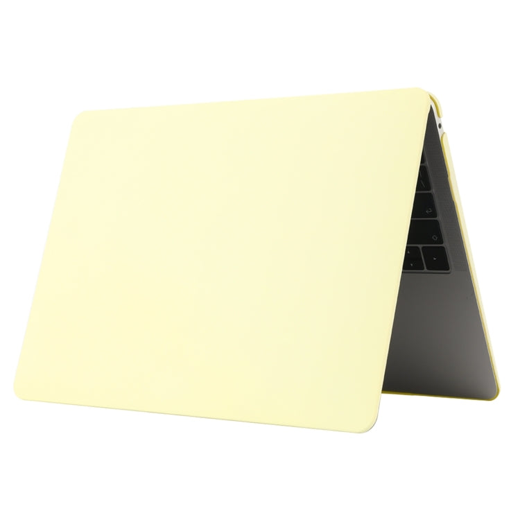 For MacBook Pro 16 inch M3 Max Cream Style Laptop Plastic Protective Case(Cream Yellow) - MacBook Pro Cases by buy2fix | Online Shopping UK | buy2fix