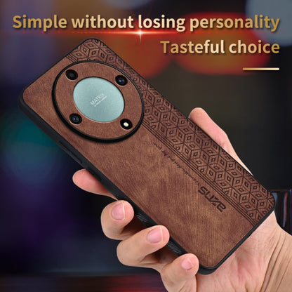 For Honor X9b AZNS 3D Embossed Skin Feel Phone Case(Sapphire Blue) - Honor Cases by AZNS | Online Shopping UK | buy2fix