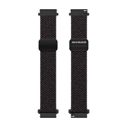 DUX DUCIS Mixture Pro Series Magnetic Buckle Nylon Braid Watch Band, Size:20mm(Black Unity) - 20mm Bands by DUX DUCIS | Online Shopping UK | buy2fix