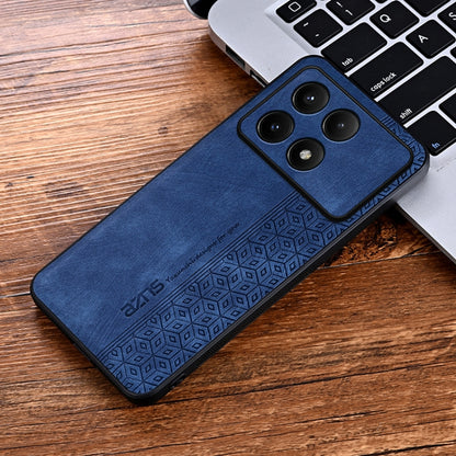 For Xiaomi Redmi K70 AZNS 3D Embossed Skin Feel Phone Case(Sapphire Blue) - K70 Cases by AZNS | Online Shopping UK | buy2fix