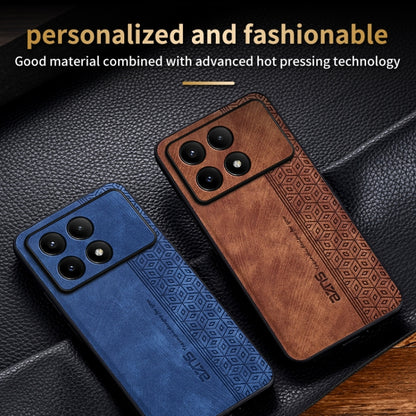 For Xiaomi Redmi K70 AZNS 3D Embossed Skin Feel Phone Case(Sapphire Blue) - K70 Cases by AZNS | Online Shopping UK | buy2fix