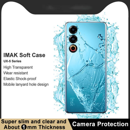 For Meizu 21 5G IMAK UX-5 Series Transparent Shockproof TPU Protective Case - Meizu by imak | Online Shopping UK | buy2fix