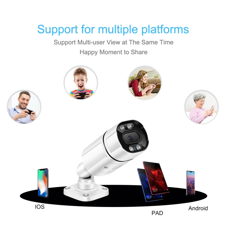 Q39 Motion Tracking Night Vision Smart Camera Supports Voice Intercom, Plug Type:UK Plug(White) - Wireless Camera by buy2fix | Online Shopping UK | buy2fix