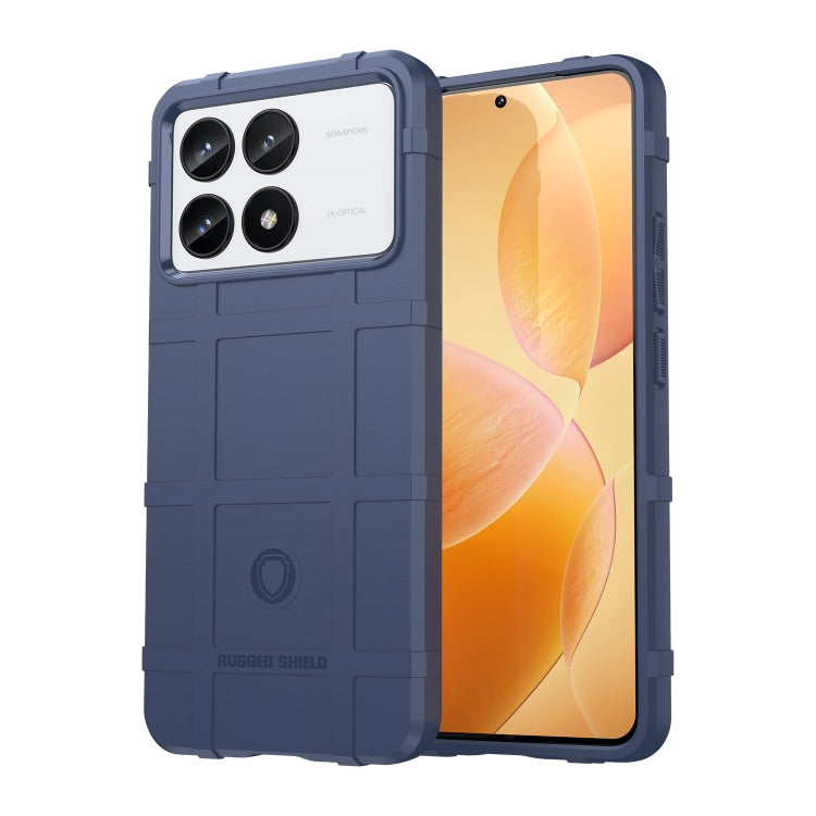 For Xiaomi Redmi K70 Full Coverage Shockproof TPU Phone Case(Blue) - K70 Cases by buy2fix | Online Shopping UK | buy2fix