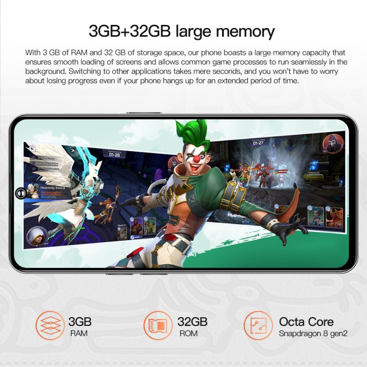 C20 Art Edition, 3GB+32GB, 6.53 inch Face Identification Android 8.1 MTK6753 Octa Core , Network: 4G, Dual SIM(Green) -  by buy2fix | Online Shopping UK | buy2fix