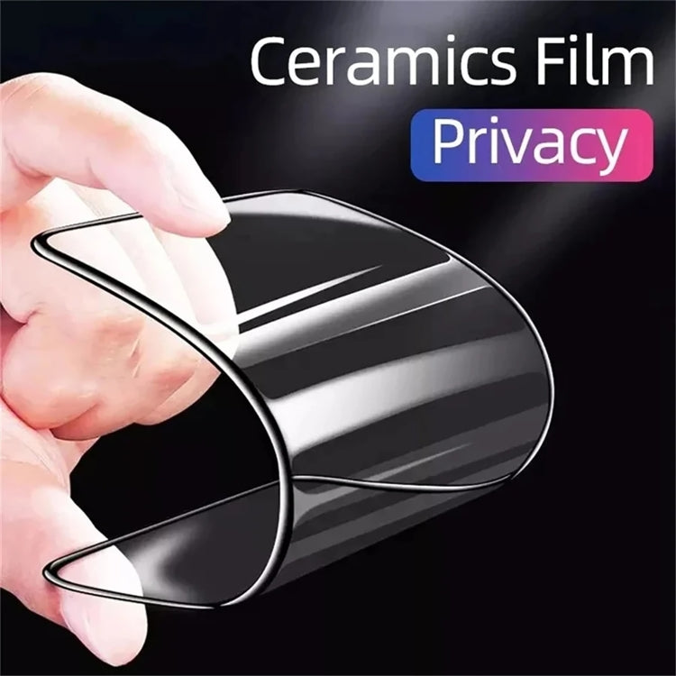 For iPhone 15 Plus 25pcs Full Coverage Frosted Privacy Ceramic Film - iPhone 15 Plus Tempered Glass by buy2fix | Online Shopping UK | buy2fix