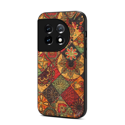 For OnePlus 11 Four Seasons Flower Language Series TPU Phone Case(Autumn Yellow) - OnePlus Cases by buy2fix | Online Shopping UK | buy2fix