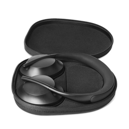 For Bose NC700 Bluetooth Headset Classic PU Storage Bag Protective Case(Black) - Other Accessories by buy2fix | Online Shopping UK | buy2fix