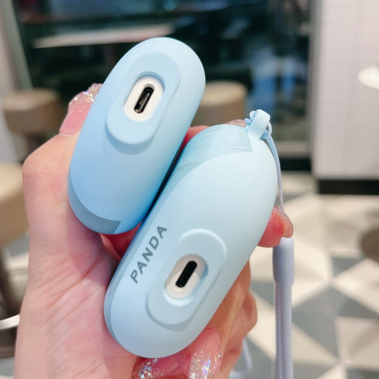 For Huawei FreeBuds 3 Bluetooth Wireless Earphone Frosted Protective Case(Cyan-blue) - Huawei Earphone Case by buy2fix | Online Shopping UK | buy2fix