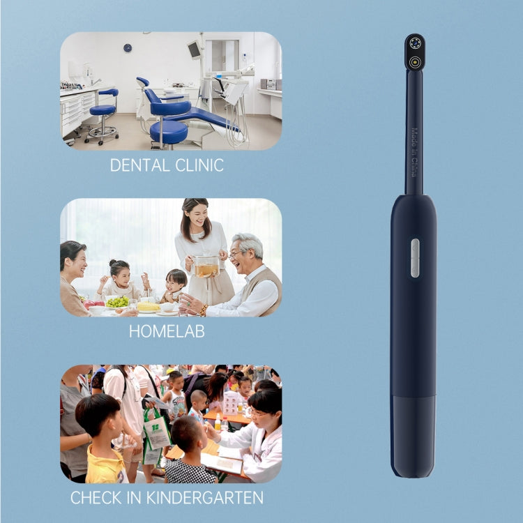 Z70 7 LEDs 5.0MP Wifi Visible Oral Endoscope(Dark Blue) -  by buy2fix | Online Shopping UK | buy2fix
