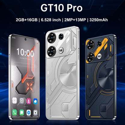 GT10 Pro / ZKU46, 2GB+16GB, 6.528 inch Screen, Face Identification, Android 9.0 MTK6737 Quad Core, Network: 4G, Dual SIM(Black) -  by buy2fix | Online Shopping UK | buy2fix