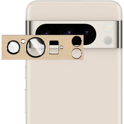 For Google Pixel 8 Pro IMAK Metal Armor Premium Camera Protector Film(Gold) - Other by imak | Online Shopping UK | buy2fix