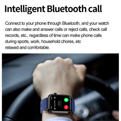 ET580 2.04 inch AMOLED Screen Sports Smart Watch Support Bluethooth Call /  ECG Function(Black Butterfly Buckle) - Smart Watches by buy2fix | Online Shopping UK | buy2fix