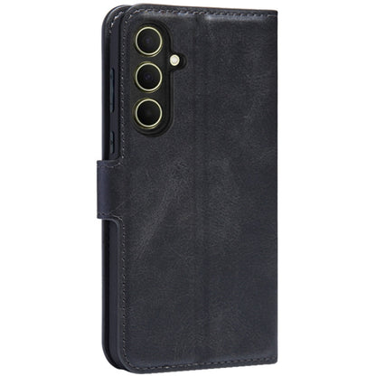 For Samsung Galaxy A35 5G IMAK Count Series Flip Leather Phone Case(Black) - Galaxy Phone Cases by imak | Online Shopping UK | buy2fix