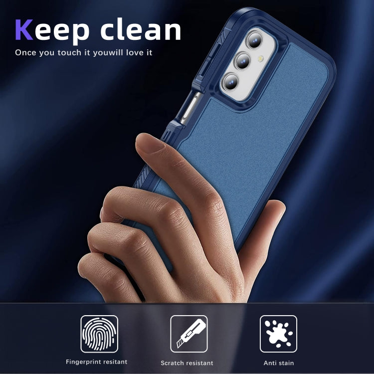 For Samsung Galaxy A15 5G / 4G Guard Life Waterproof Frosted Phone Case(Royal Blue) - Galaxy Phone Cases by buy2fix | Online Shopping UK | buy2fix