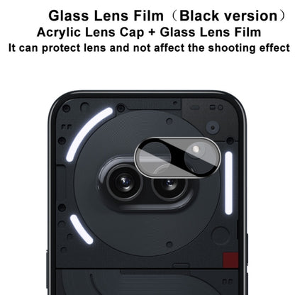 For Nothing Phone 2a imak High Definition Integrated Glass Lens Film Black Version - Other by imak | Online Shopping UK | buy2fix