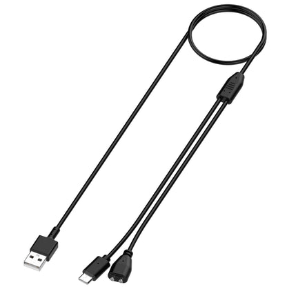 For Delupe / Yawpet Dog Pet Training Device Magnetic Charging Cable, Length: 1m(Black) - Training Aids by buy2fix | Online Shopping UK | buy2fix