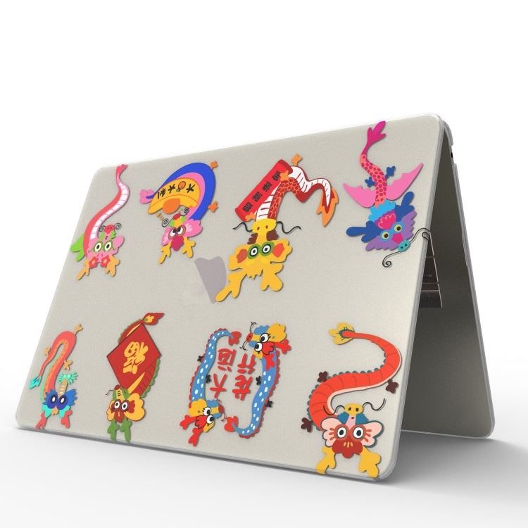 For MacBook Pro 15.4 A1707 / A1990 UV Printed Pattern Laptop Frosted Protective Case(DDC-1677) - MacBook Pro Cases by buy2fix | Online Shopping UK | buy2fix