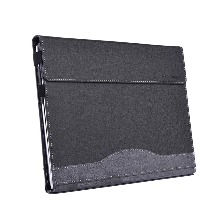 For Lenovo ThinkPad X1 Carbon Gen 9 Cloth Texture Laptop Leather Protective Case(Black) - Other by buy2fix | Online Shopping UK | buy2fix