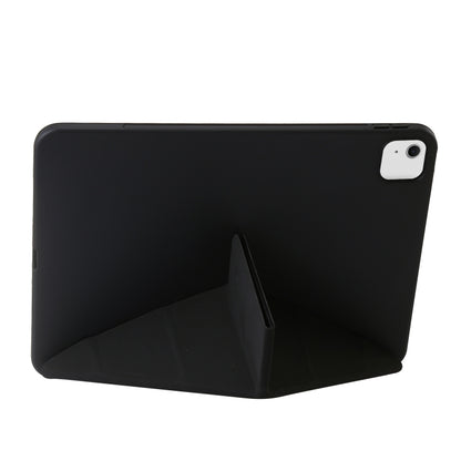 For iPad Air 13 2024 TPU Deformation Flip Leather Tablet Case with Holder(Black) - iPad Air 13 2024 Cases by buy2fix | Online Shopping UK | buy2fix