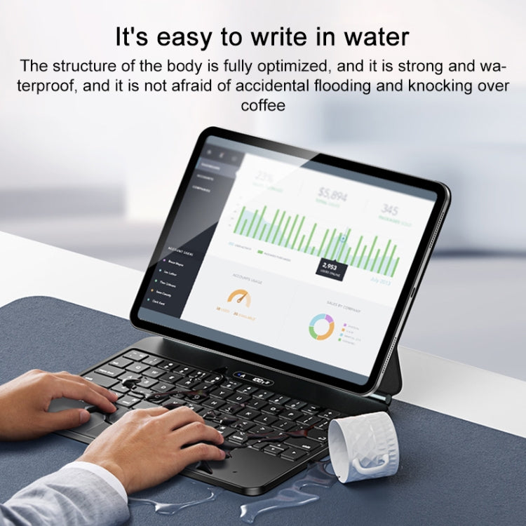 For iPad Pro 12.9 2018-2022 MOMAX KB6 Mag Link Wireless Floating Waterproof Magnetic Keyboard - For iPad Pro by MOMAX | Online Shopping UK | buy2fix