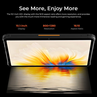 [HK Warehouse] HOTWAV Tab R7 Rugged Tablet, 6GB+256GB, 10.1 inch Android 13 Unisoc Tiger T606 Octa Core 4G Network, Global Version with Google Play(Black Orange) - Other by HOTWAV | Online Shopping UK | buy2fix