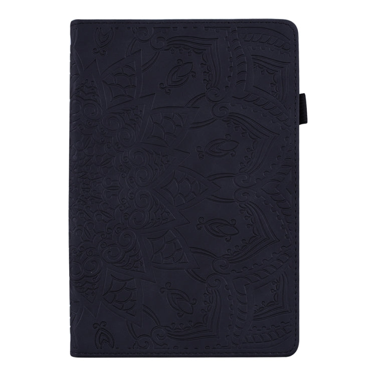 For iPad Pro 11 2024 Calf Texture Embossed Leather Tablet Case(Black) - iPad Pro 11 2024 Cases by buy2fix | Online Shopping UK | buy2fix